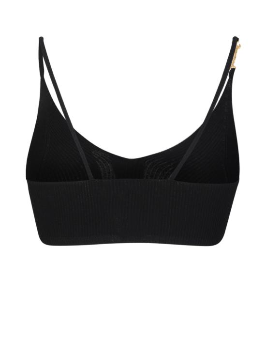 25FW 자크뮈스 민소매 티셔츠 231KN502 2060 990 Black - JACQUEMUS