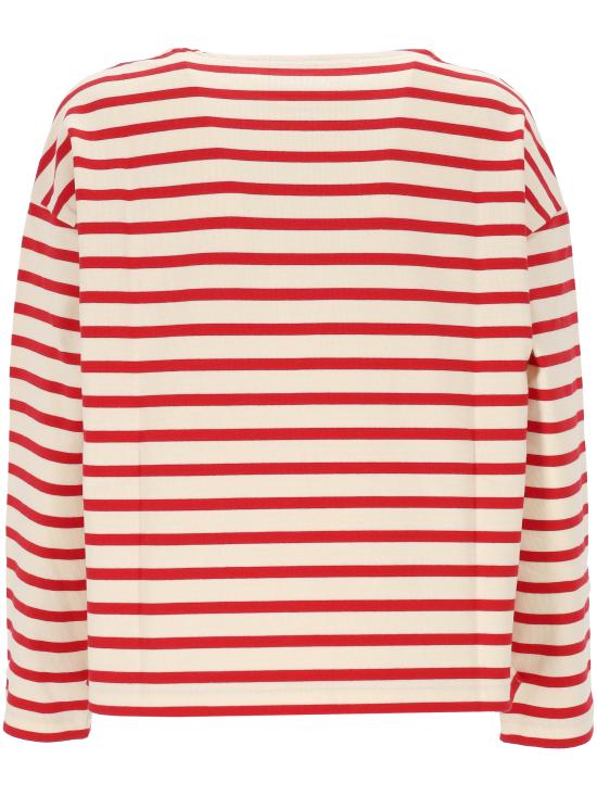 25SS 발렌티노 PAP 긴팔 티셔츠 6B3MG24B 961AS0 Red - VALENTINO PAP