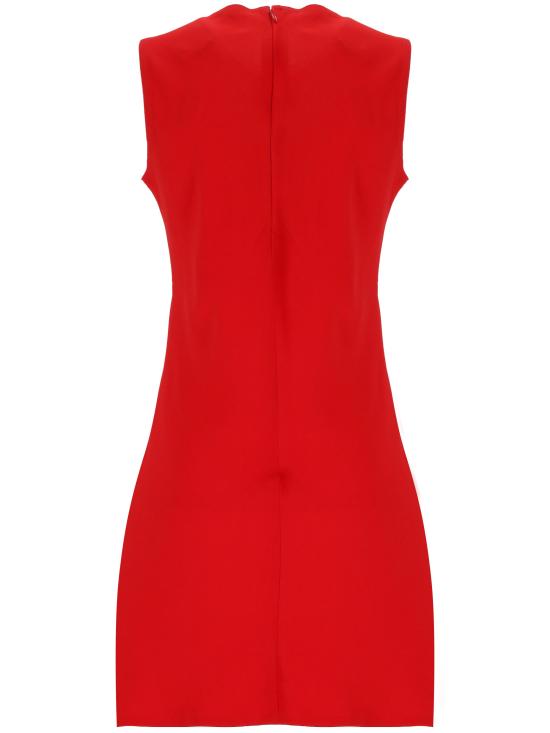 25SS 아미 미디 원피스 FDR066 AC0014 632 Poppy - AMI