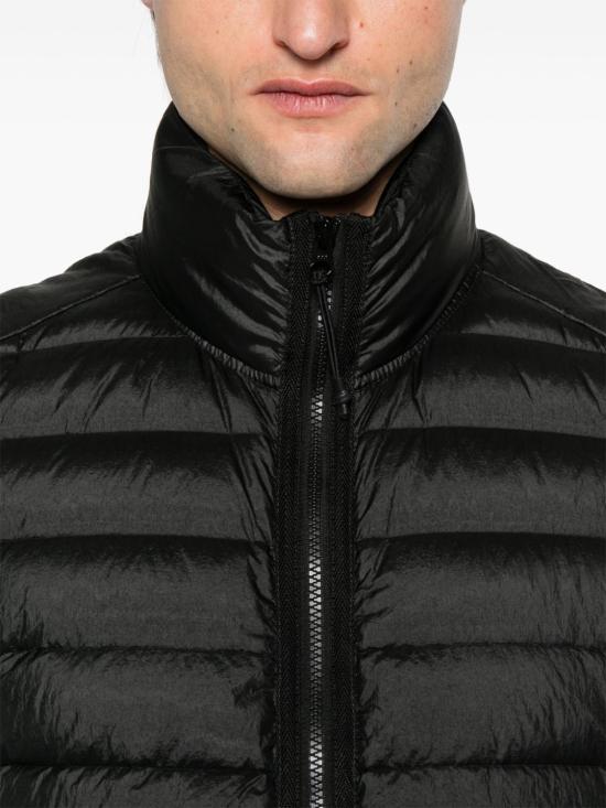 25SS 스톤 아일랜드 베스트 G100007S0024 V0029 Black - STONE ISLAND