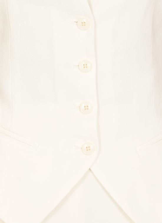 25SS 엘리자베타프랜치 베스트 GL00552E2 360 Ivory - ELISABETTA FRANCHI