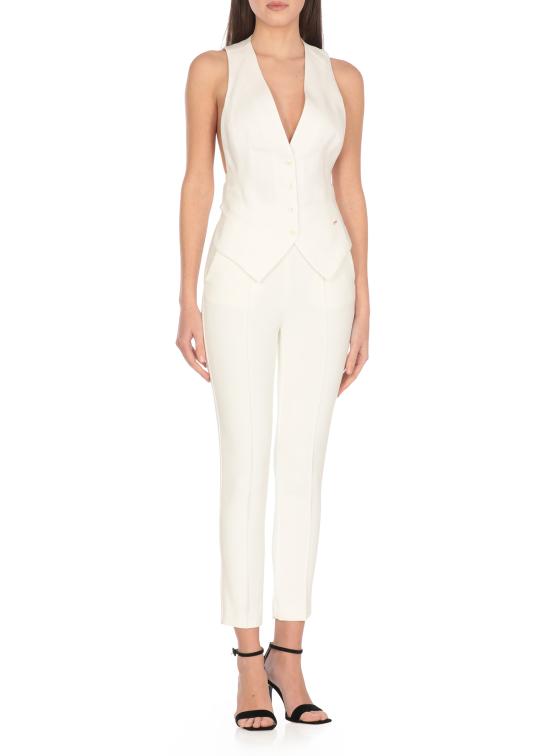 25SS 엘리자베타프랜치 베스트 GL00552E2 360 Ivory - ELISABETTA FRANCHI