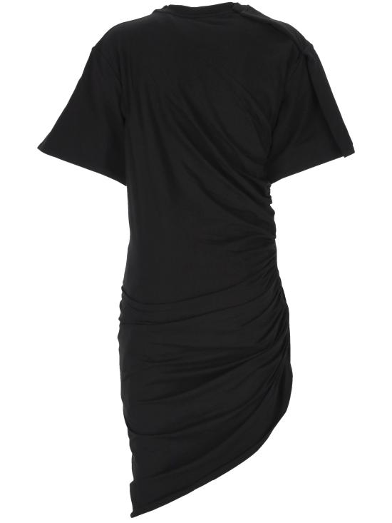 25SS 뮈글러 미디 원피스 25P3RO1620297 1999 Black - MUGLER