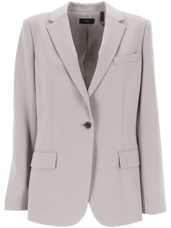 25SS 띠어리 수트 자켓 J0709113 B6M Platinum