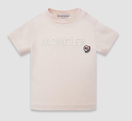 25SS [키즈] 몽클레어 티셔츠 9518C000 06 89AUM529 Pink