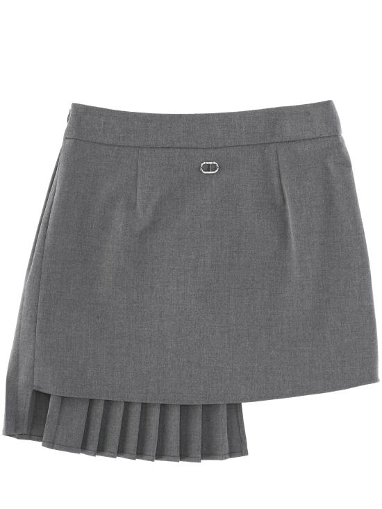 24FW [키즈] 트윈셋 스커트 242GJ2117 11730 Grey - TWINSET