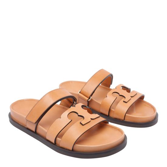 25SS 토리버치 뮬/슬리퍼 168791 200 Brown - TORY BURCH
