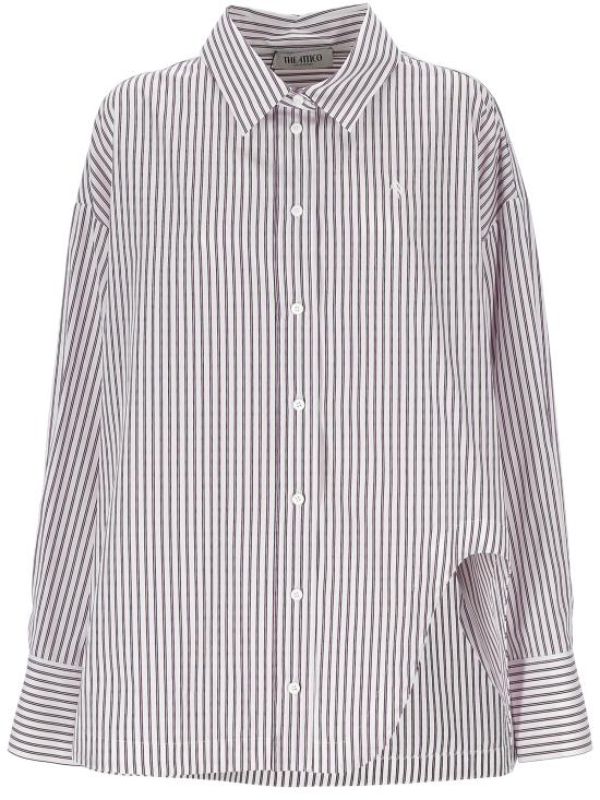 25SS 디 아티코 셔츠 250WCH00004 871 WHITE PURPLE