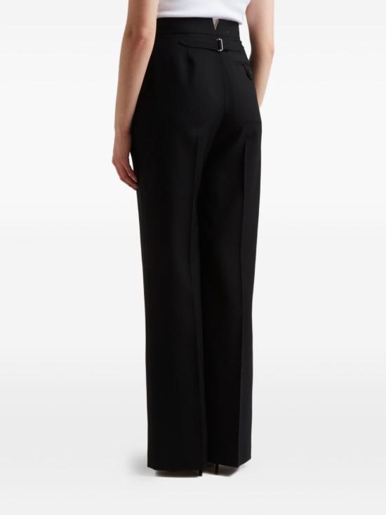 25SS 알렉산더 맥퀸 스트레이트 팬츠 830005QJADK 1000 Black - ALEXANDER MCQUEEN