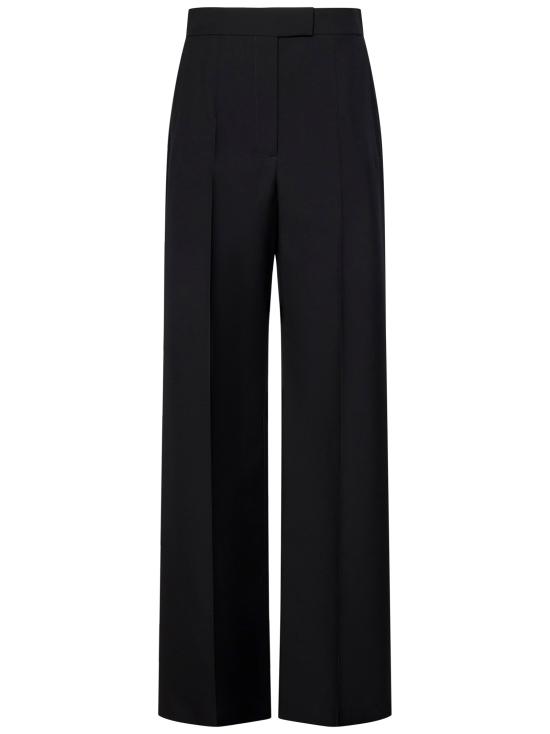 25SS 알렉산더 맥퀸 스트레이트 팬츠 830005QJADK 1000 Black