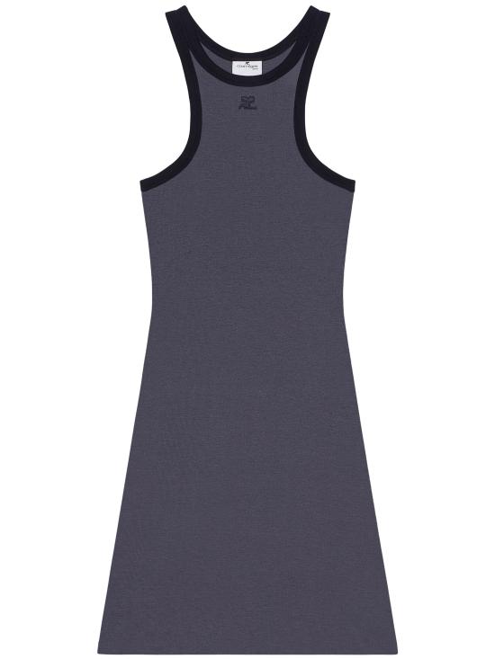 25SS 쿠레쥬 숏 원피스 125JRO577JS0203 B155 DENIM BLACK