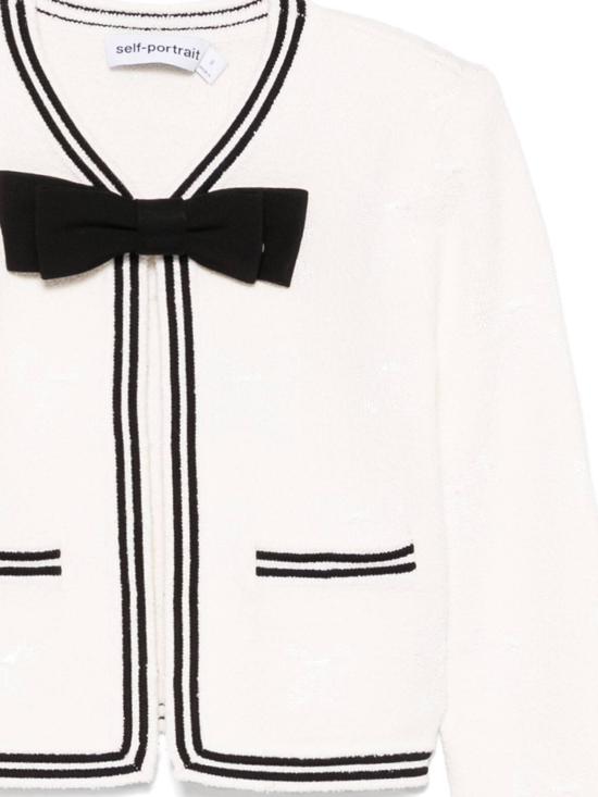 25SS 셀프 포트레이트 가디건 RS25 111CC CREAM - SELF PORTRAIT