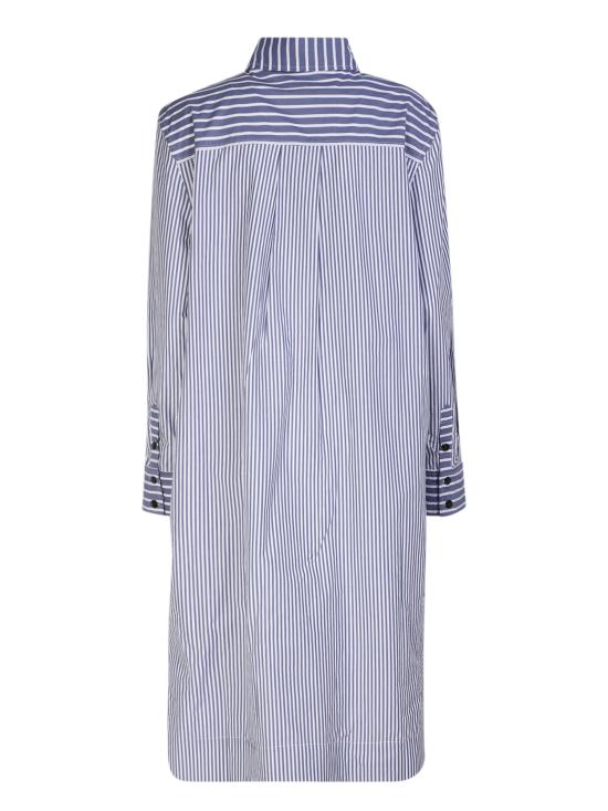 24FW 가니 미디 원피스 F7589 758 Blue - GANNI