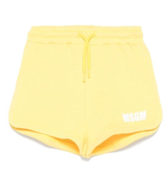 25SS [키즈] 엠에스지엠 쇼츠/버뮤다 S5MSJGSH095 MS009 Primrose yellow