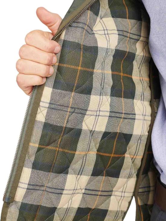  바버 베스트 MLI0001GN91 Green - BARBOUR