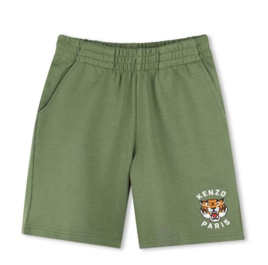 25SS [주니어] 겐조 쇼츠/버뮤다 K61122 64S Verde vigneto