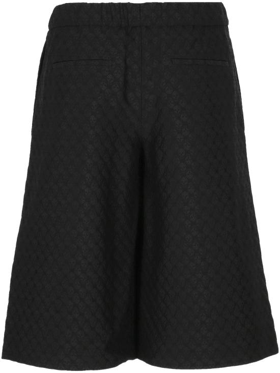 25SS 알렉산더 맥퀸 숏팬츠 814209 QRABU1010 Black - ALEXANDER MCQUEEN