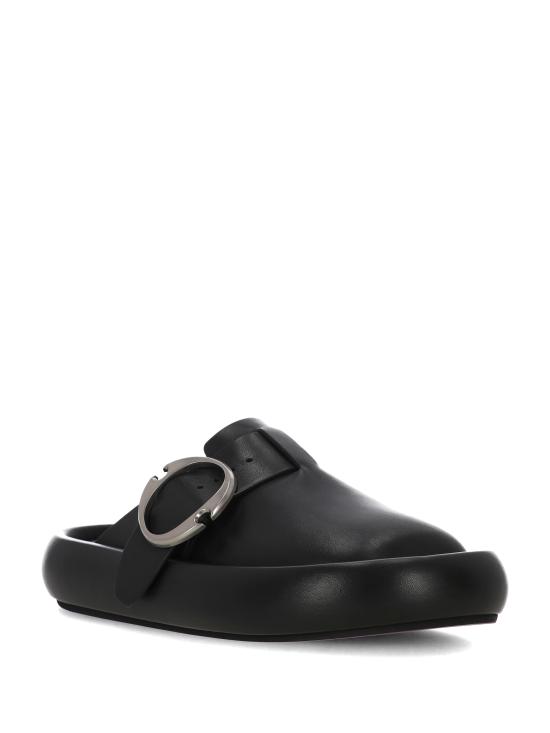 25SS 알렉산더 맥퀸 뮬/슬리퍼 815290 WIACT1064 Black - ALEXANDER MCQUEEN