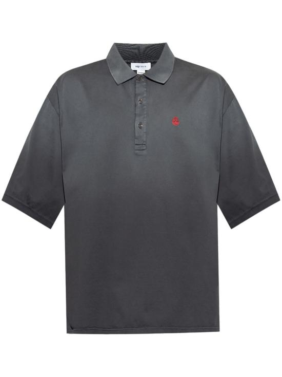 25SS 알렉산더 맥퀸 폴로 티셔츠 815116 QXABX1000 Black