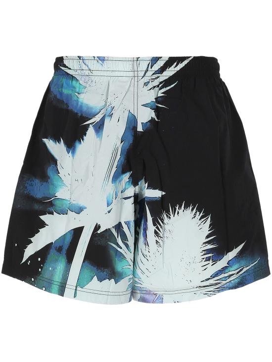 25SS 알렉산더 맥퀸 스윔팬츠 816833 4419Q1078 Black ivory - ALEXANDER MCQUEEN