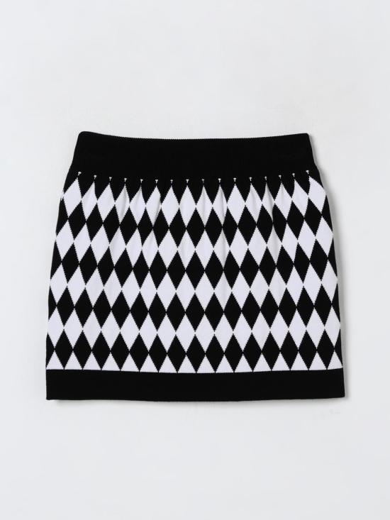 25SS [키즈] 발망 스커트 BW7A01Z2358 930BC Black - BALMAIN