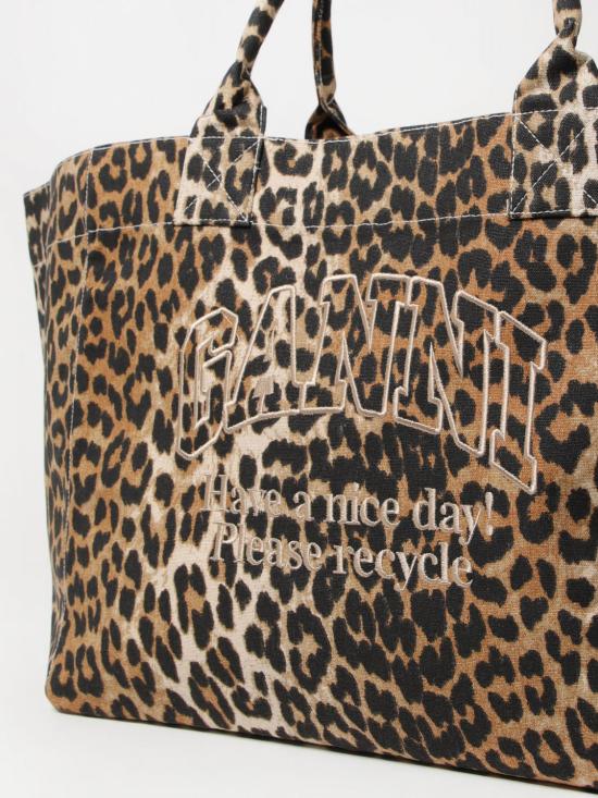 25SS 가니 토트백 A5822 943 Brown - GANNI