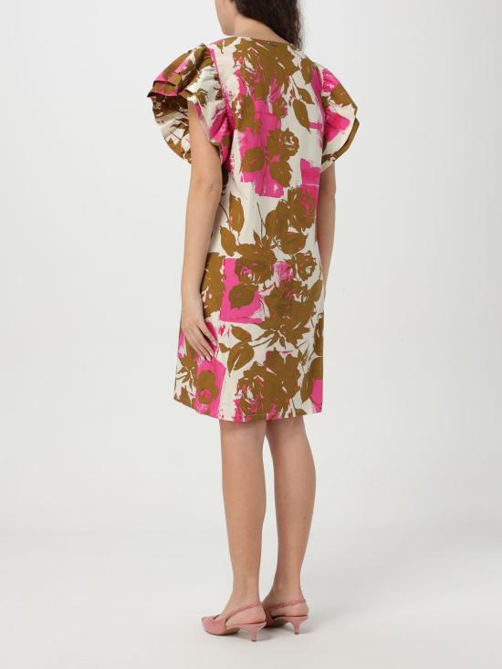 25FW 리우조 미디 원피스 WA5358T4853 Z9808 Fuchsia - LIU JO