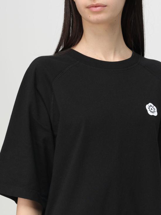 25FW 겐조 미디 원피스 FF52RO7914SG 99J Black - KENZO