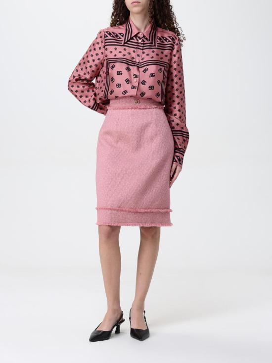 25FW 돌체앤가바나 블라우스 F5S48TGDCVJ F0473 Pink - DOLCE & GABBANA