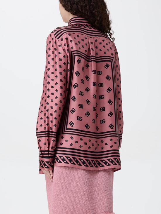 25FW 돌체앤가바나 블라우스 F5S48TGDCVJ F0473 Pink - DOLCE & GABBANA