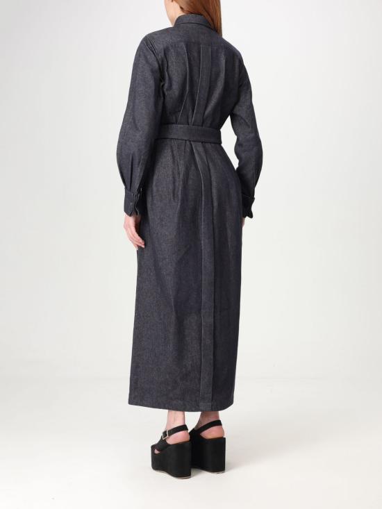 25FW 막스마라 롱 원피스 2511221413600 001 Blue - MAX MARA