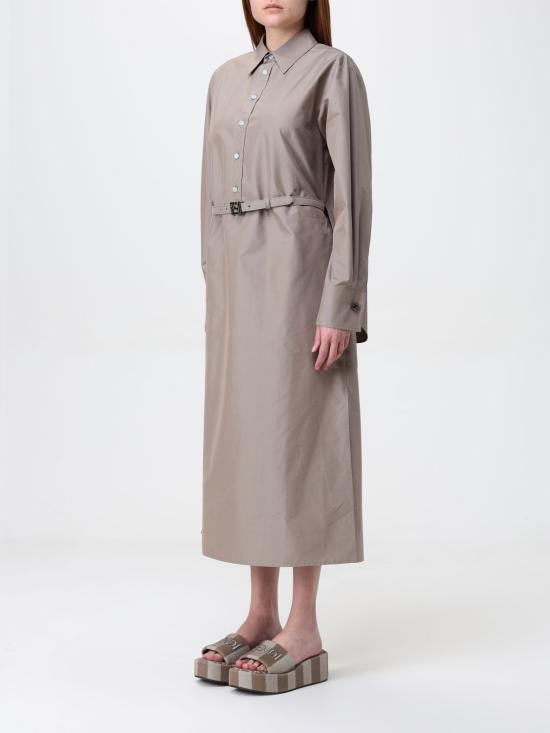 25FW 펜디 롱 원피스 FDD311AQ3K F1SA0 Beige - FENDI