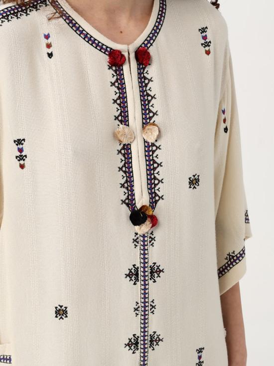 25SS 이자벨마랑에뚜왈 미디 원피스 25PRO0661FAC1J10E 23EC Beige - ISABEL MARANT ETOILE