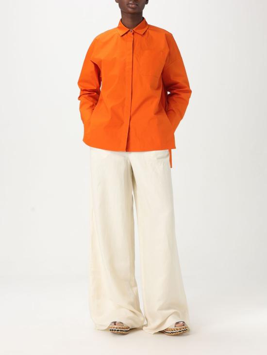 25FW 막스마라 스트레이트 팬츠 2511131112600 003 White - MAX MARA