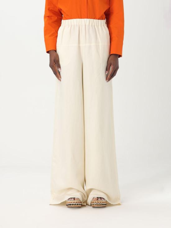 25FW 막스마라 스트레이트 팬츠 2511131112600 003 White