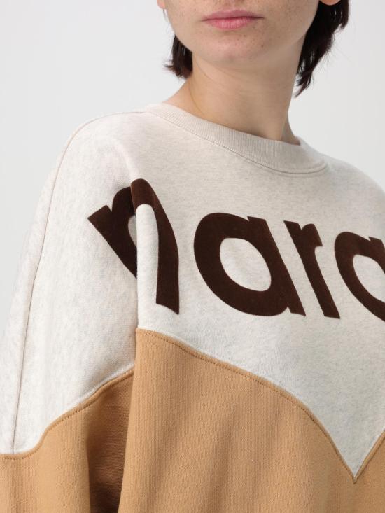 25SS 이자벨마랑에뚜왈 긴팔 티셔츠 SW0006FAA1M08E ECCA Ecru - ISABEL MARANT ETOILE