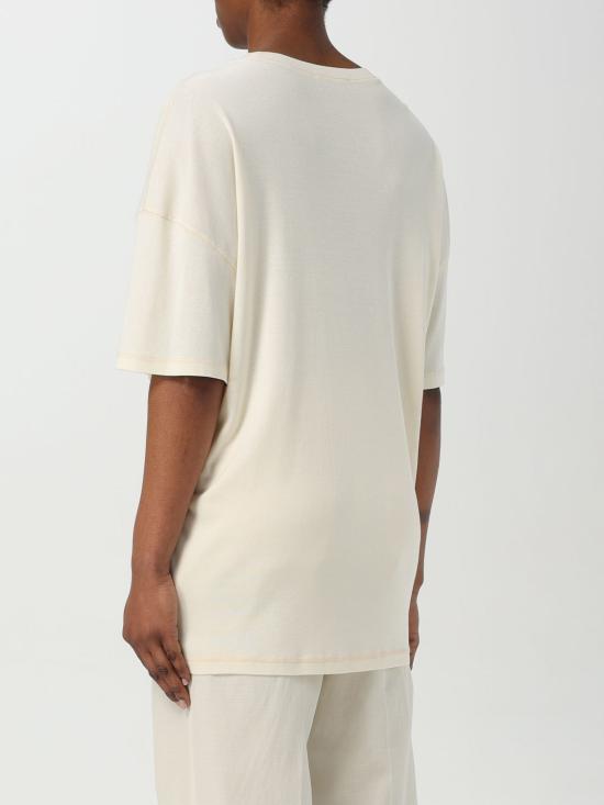 25FW 르메르 반팔 티셔츠 TO1146LJ1016 WH048 Cream - LEMAIRE