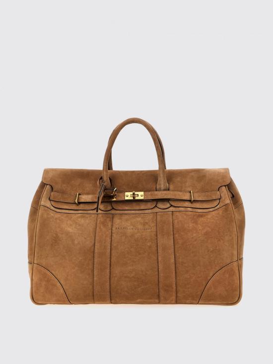 25SS 브루넬로 쿠치넬리 토트백 MBWTU071 C2683 Biscuit