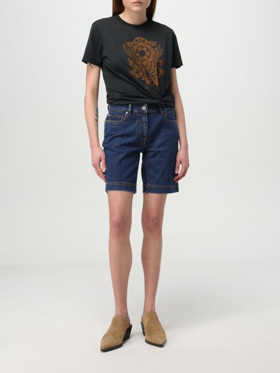 25SS 에트로 반팔 티셔츠 WRMA0006AK902 N0000 Black - ETRO