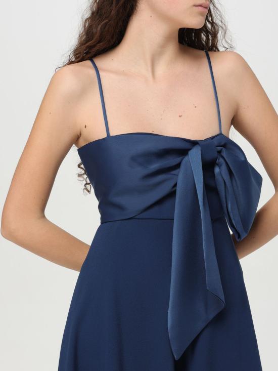 25SS 리우조 미디 원피스 CA5245T3970 X0648 Blue - LIU JO