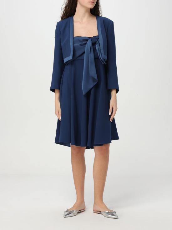 25SS 리우조 미디 원피스 CA5245T3970 X0648 Blue - LIU JO