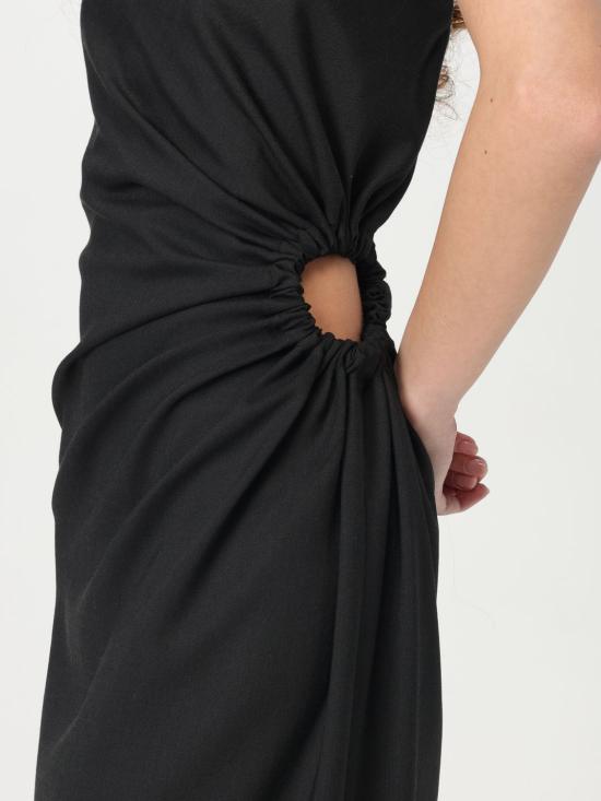 25FW 막스마라 롱 원피스 2511221193600 002 Black - MAX MARA