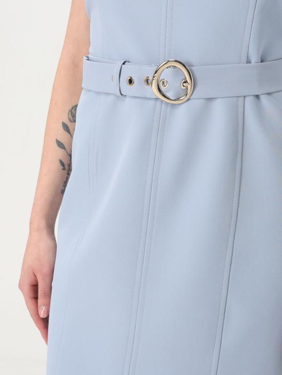 25FW 리우조 미디 원피스 CA5306T2200 X0647 Sky Blue - LIU JO