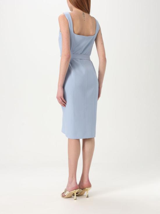 25FW 리우조 미디 원피스 CA5306T2200 X0647 Sky Blue - LIU JO