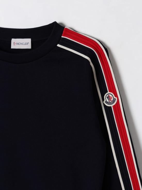 25FW [키즈] 몽클레어 풀오버 8G0001889AKM 778 Navy - MONCLER