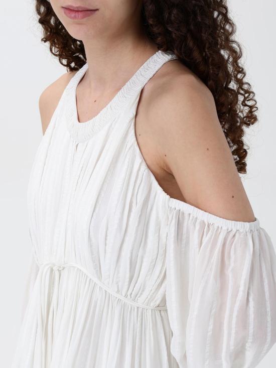 25SS 핑코 롱 원피스 104848A2GY Z05 White - PINKO