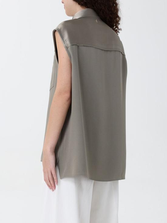 25FW 아미 민소매 티셔츠 FSH220AC0014 0952 Grey - AMI