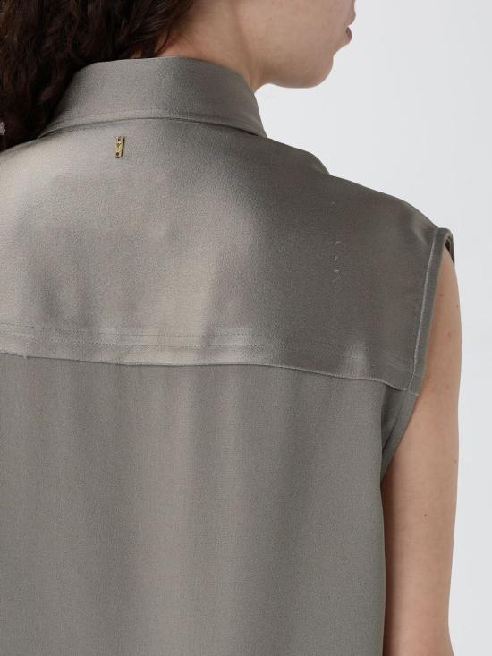 25FW 아미 민소매 티셔츠 FSH220AC0014 0952 Grey - AMI