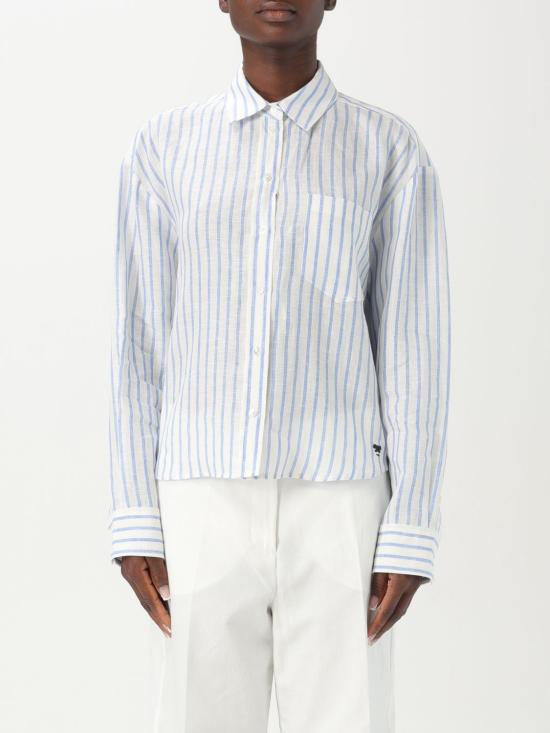 25SS 위켄드막스마라 블라우스 2515111072600 015 Blue