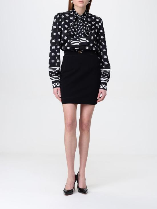 25SS 돌체앤가바나 숏 스커트 F4CB9TGDCWE N0000 Black - DOLCE & GABBANA